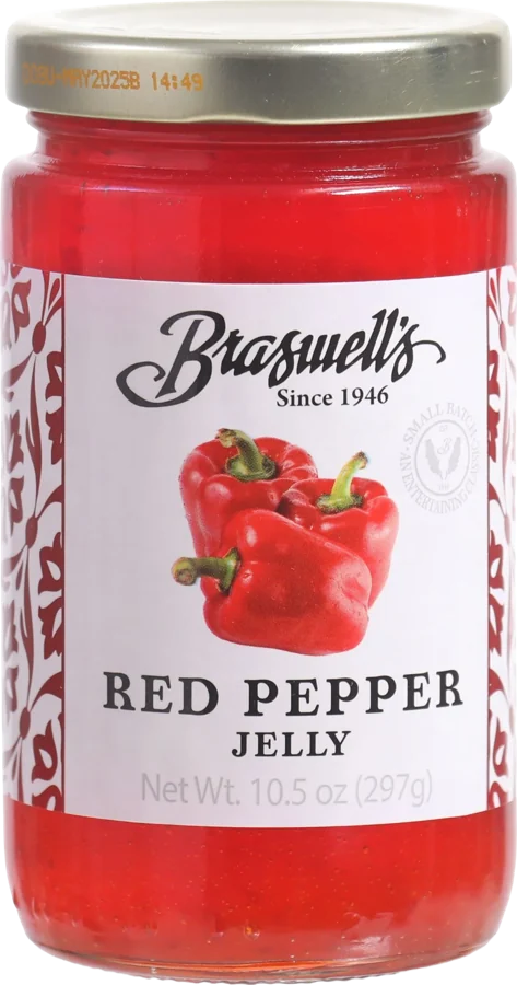 Braswell's Red Pepper Jelly jar