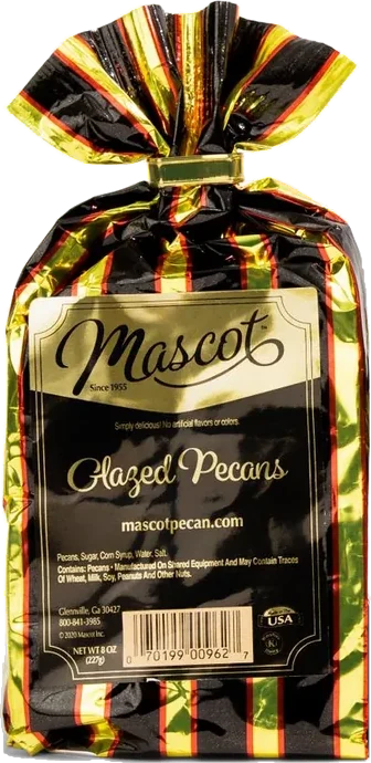 Mascot glazed pecans